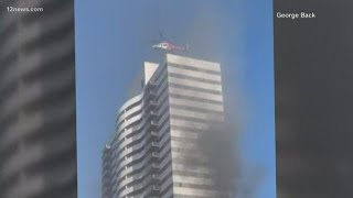 'Lucky to be alive': ASU student escapes high-rise fire