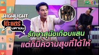 [Highlight] เก็บสุนัขจรจัดมารักษา หมดเงินเกือบแสน!  | โต๊ะแชร์มหาชน