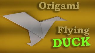 Origami Flying Duck | How To Make Paper Duck