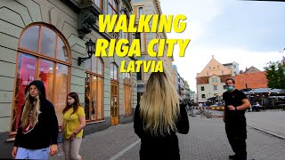 Walking RIGA Latvia City 2021 !!! 4K Walking Tour Riga Latvia !!! Part 3