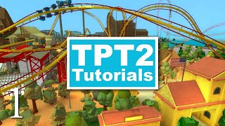 Tutorial on how to make smooth paths! | Theme park tycoon 2