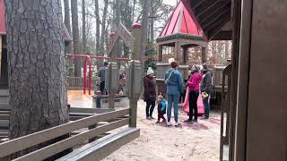 Having A Hangout In Front Of The Playground