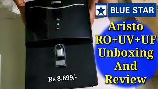 Blue Star Aristo RO+UV+UF Unboxing And Review | Best RO Water Purifier Under Rs 10000/-