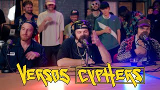 VERSOS CYPHERS | Dirty Chris, Reptile Rampant \u0026 Uncle Buck (LOUD PACK)