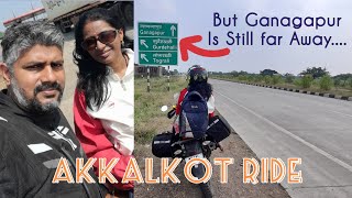 Akkalkot Ride | Akkalkot Darshan | Solapur | First Long Ride Towards Akkalkot with my Wife