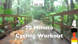 20 Minute Indoor Cycling Workout