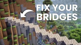 A Complete Guide To Bridges In Minecraft | Block by Block