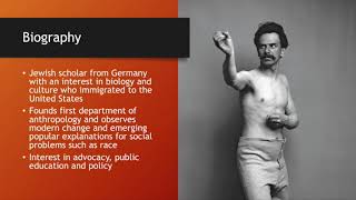 Franz Boas \u0026 Defining Anthropology