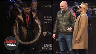 [FULL] T.J. Dillashaw vs. Henry Cejudo UFC Fight Night Brooklyn Press Conference | ESPN MMA