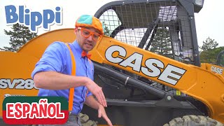 Carguero con Blippi | Videos de vehículos para niños | Aprende con Blippi