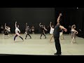 Company Class with Luis R. Torres │ 舞團導師托羅斯的舞團熱身課