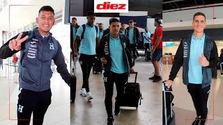 La Selección hondureña deja el país rumbo a Estados Unidos para enfrentar a Costa Rica en repechaje