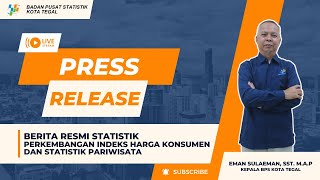 Berita Resmi Statistik Perkembangan Indeks Harga Konsumen dan Statistik Pariwisata | BPS Kota Tegal