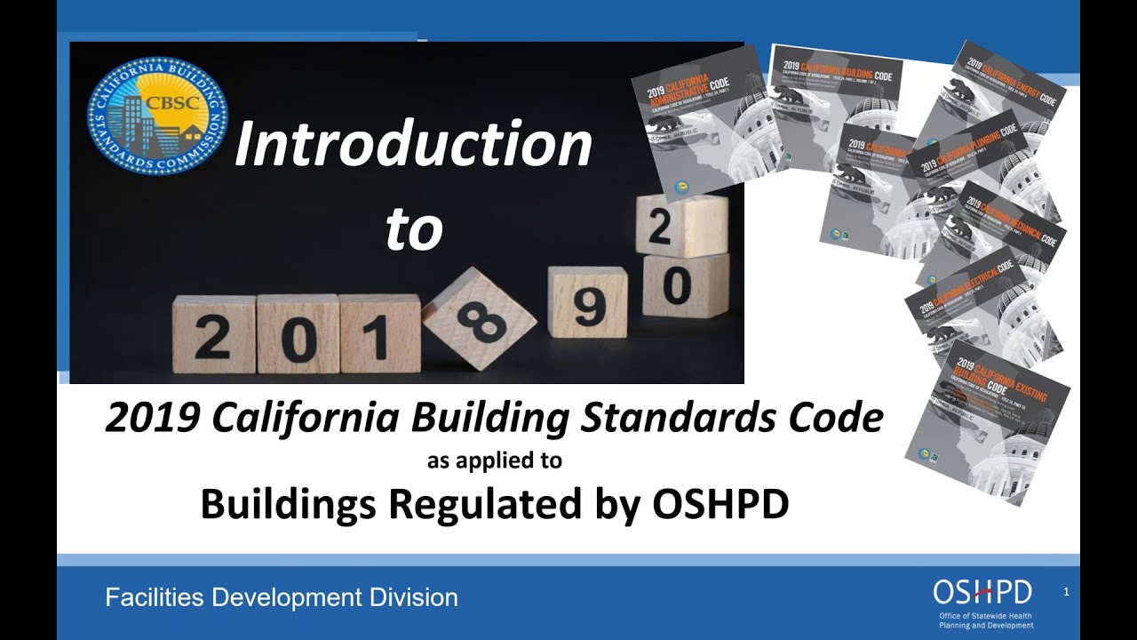 Session 2: Updates To The 2019 California Building Standards Code - YouTube