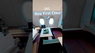 ✈️ JAL Japan Airlines Best New First Class Suite on Airbus A350 Tokyo to New York #jal #firstclass