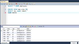 SQL Tutorial 48 Views in SQL Part 1