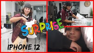 Surprising Kendry with  a new IPhone 12 !Keilly's reaction!!!VLOG#642