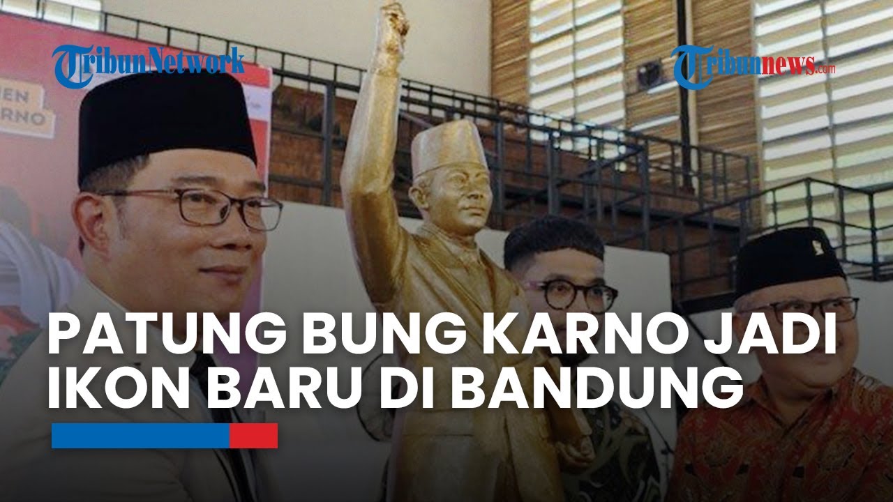 Patung Bung Karno Bakal Jadi Ikon Baru Di Bandung - YouTube