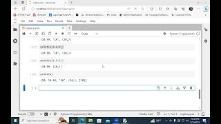 Tuple and set datatype Python Part 2