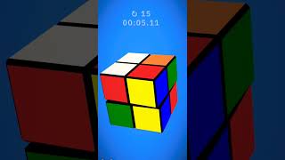 2x2 Rubik's Cube Solved In 10 Seconds Virtual Cube