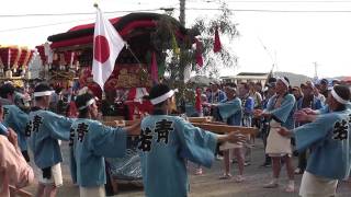 平成23年 南あわじ市上田八幡神社春祭り 本宮 中練り　青木