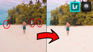 【IG揭秘🔥】手機修圖去人軟件！教你只用5秒把人P走！？ 😱 | How to remove PEOPLE out of your photo using phone 2021!