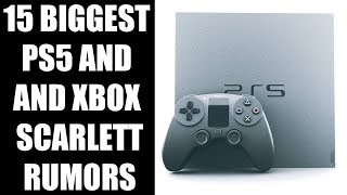 15 Biggest PS5 And Xbox Scarlett Rumors That May Be True