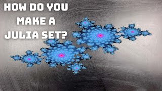 How do you make a Julia set: an escape time algorithm in python