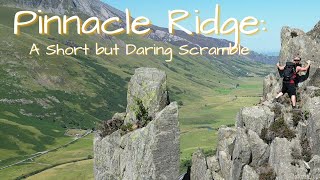 Pinnacle Ridge Grade 2 Scramble in Snowdonia + Drone Footage