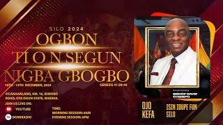 ṢÍLÓ 2024:  ÌSÌN ÌDÚPẸ́ ṢÍLÒ | ỌJỌ́ KẸRÌNDÍNLỌ́GBỌ̀N OṢÙ KEJÌLÁ ODUN 2024.