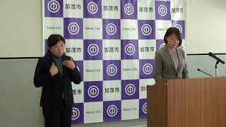 令和7年2月　市長定例記者会見（手話あり）