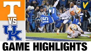 Tennessee vs #18 Kentucky | College Football Highlights