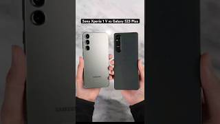 Sony Xperia 1 V vs Samsung Galaxy S23 Plus: Epic Camera Battle! #shorts