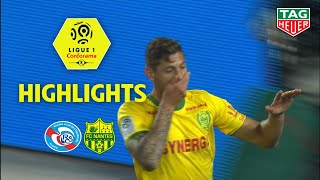 RC Strasbourg Alsace - FC Nantes ( 2-3 ) - Highlights - (RCSA - FCN) / 2018-19