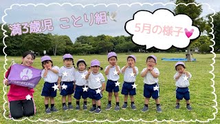 【浦安市の楽しい幼稚園】満3歳児ことり組 5月の様子♪【ふきあげ幼稚園】