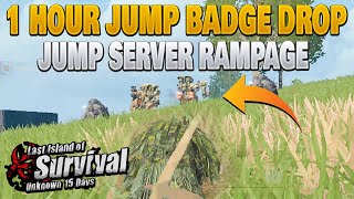 we jump 1hr before badge drop and this is what happened | Mech everywhere | Last island of survival