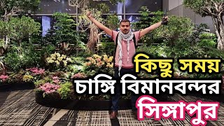 singapore changi 🇸🇬 airport ।। সিঙ্গাপুর চাঙ্গি বিমানবন্দরে কিছু সময়। #changi_airport   @Halim_Sha