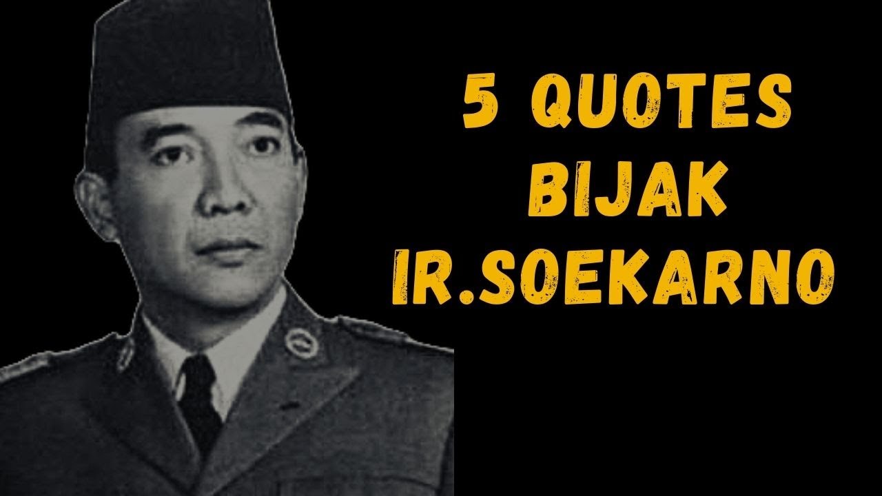 Quotes Bijak Tokoh Sejarah - YouTube