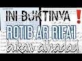 WAH KETAHUAN LAGI INI❗ROTIB ARRIFA'I JADI ROTIB ALHADDAD//SIMAK BIAR CERDAS⁉️