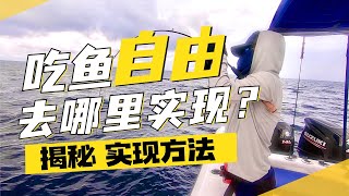 在这钓鱼太容易了！石斑鱼自由轻松实现，实钓一天就能体会！