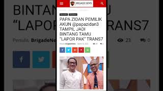 KLIPING BERITA PAPA ZIDAN DIMEDIA ONLINE