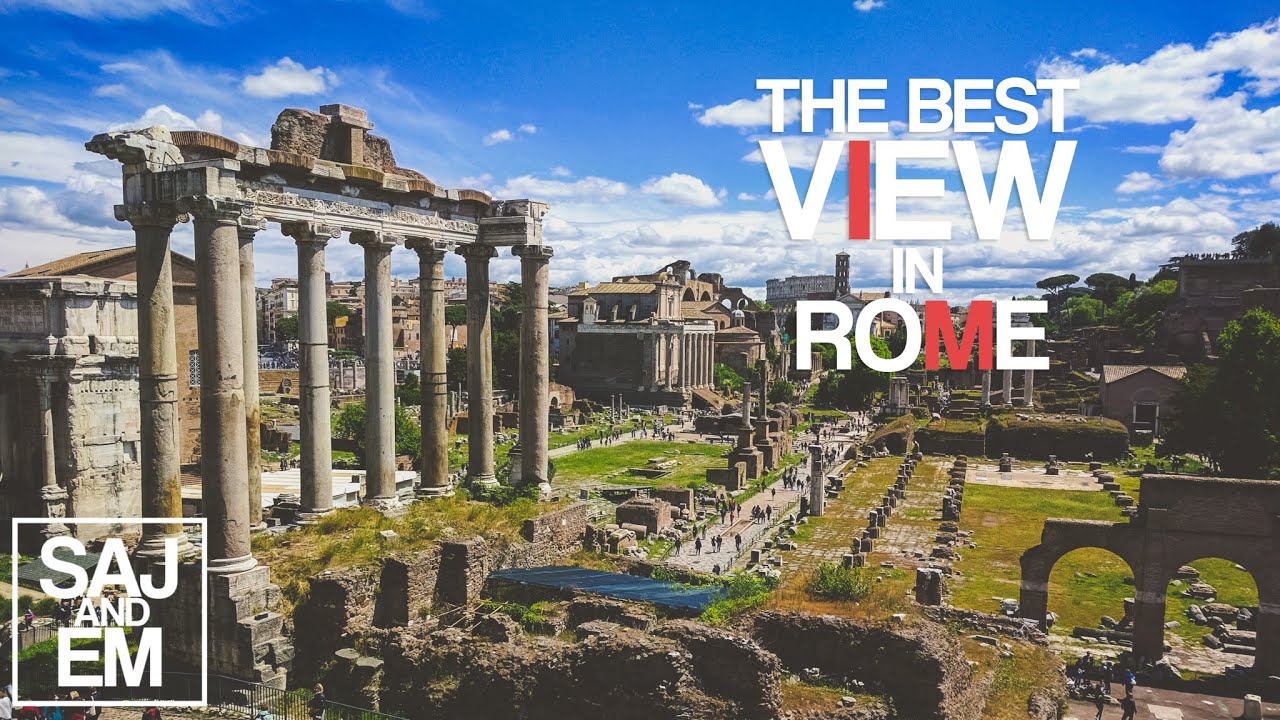 THE BEST VIEW IN ROME!! - YouTube