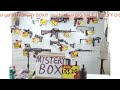 review your blg m16 gel blaster and unboxing the mystery boxes here we go