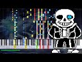 델타룬-DELTARUNE '메갈로바니아(MEGALOVANIA)' [MIDI] (synthesia)