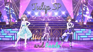 「デレステ」Deresute Birthday 60fps MV: Tulip SP- Mio, Mayu, Kaede SSR