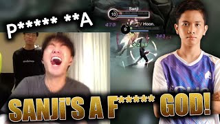 The Valley Hoon Screams as Echo Sanji Outplayed him many times | Echo vs The Valley in Indo Server