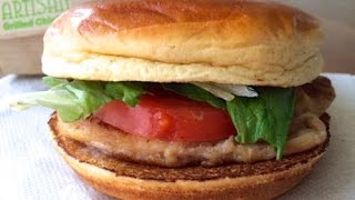 SnaQPaQ McDonalds Artisan Grilled Chicken Sandwich Review