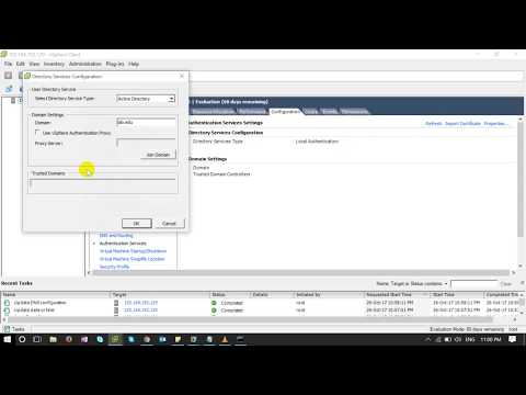 Quickly Join VMware ESXi into domain controller Quickly Join VMware ESXi into domain controller