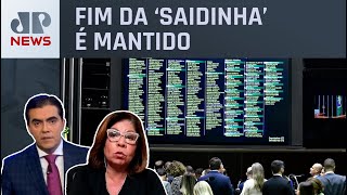 Congresso mantém veto de Bolsonaro sobre fake news; Dora Kramer e Vilela analisam