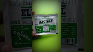 Electral Powder review || Oral rehydration salt Uses Dosage \u0026 Side Effects #shorts #short #medicine